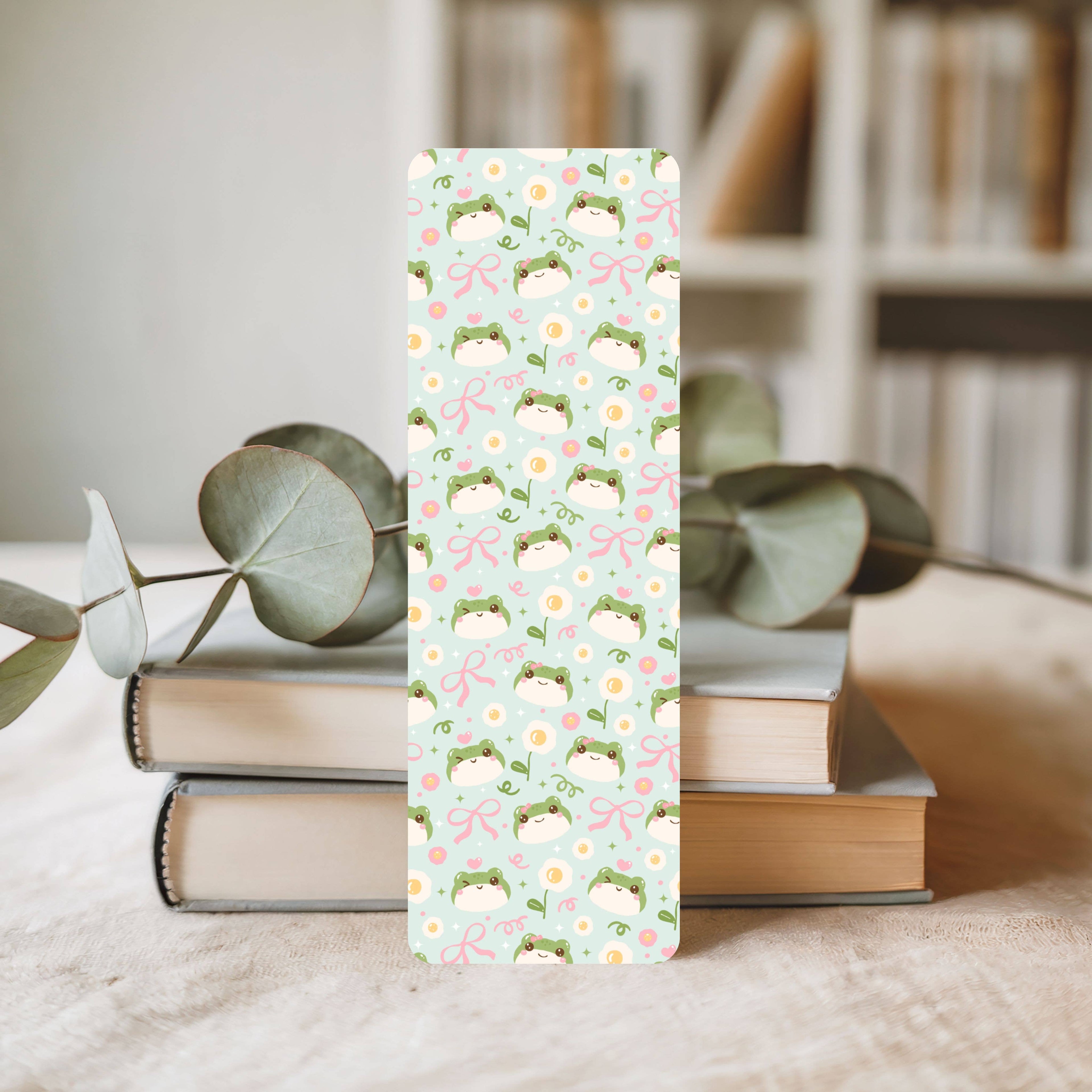 Froggy Spring Bookmark