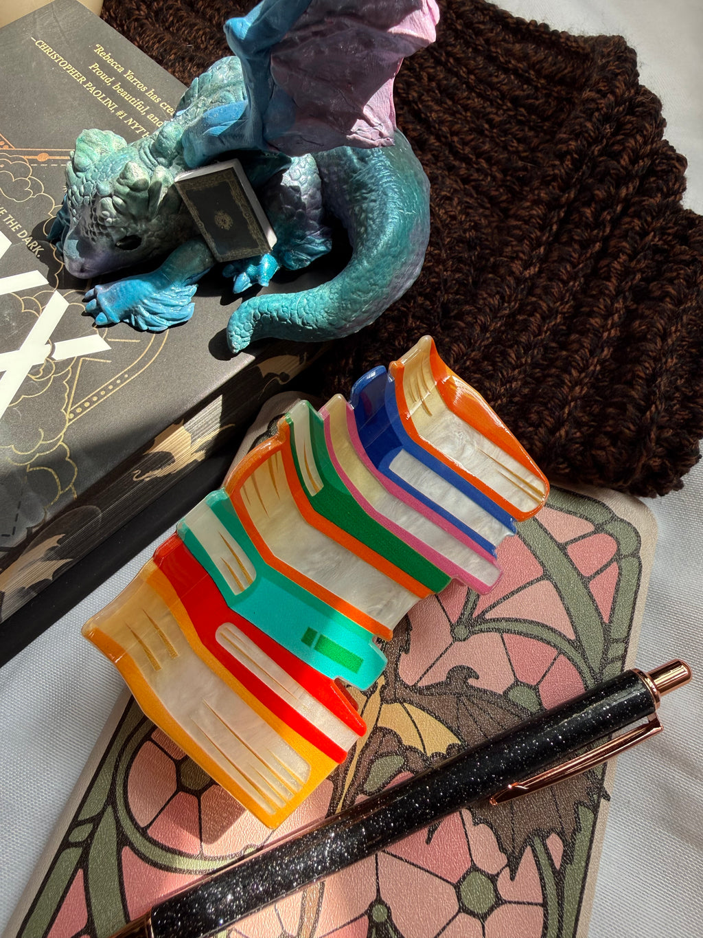 Bookish Claw Clip