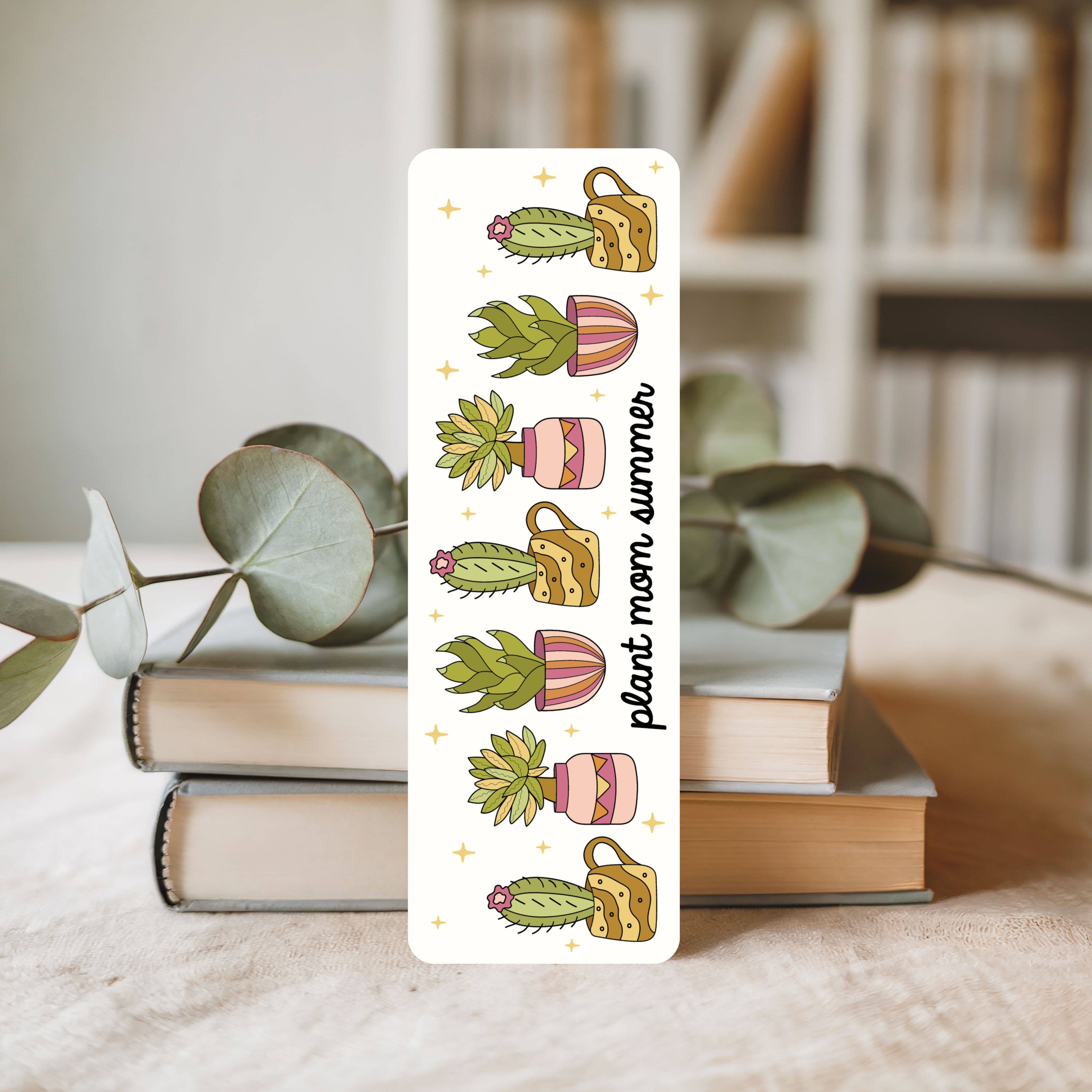 Plant Mom Bookmark