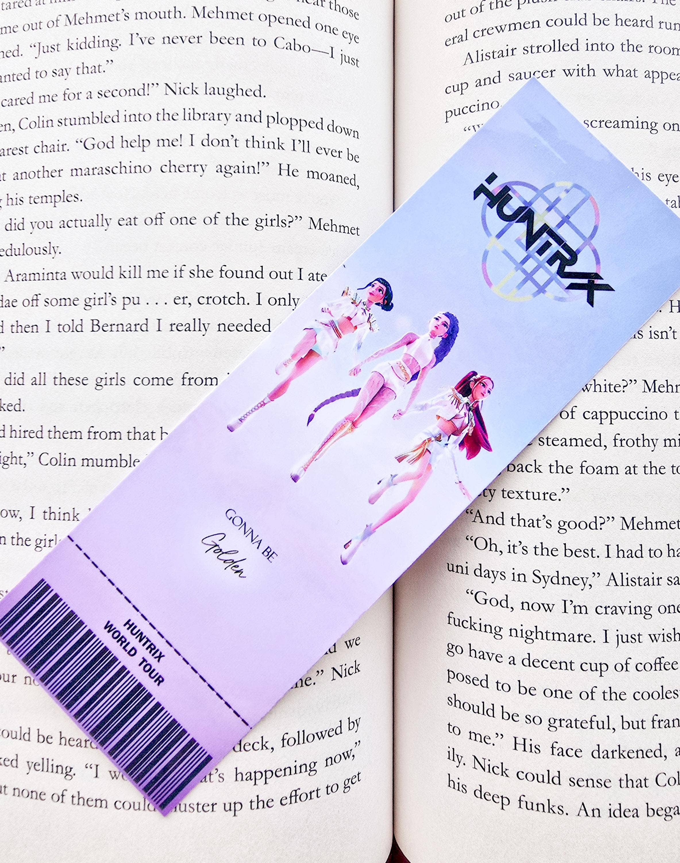 Hunters World Tour Ticket Bookmark