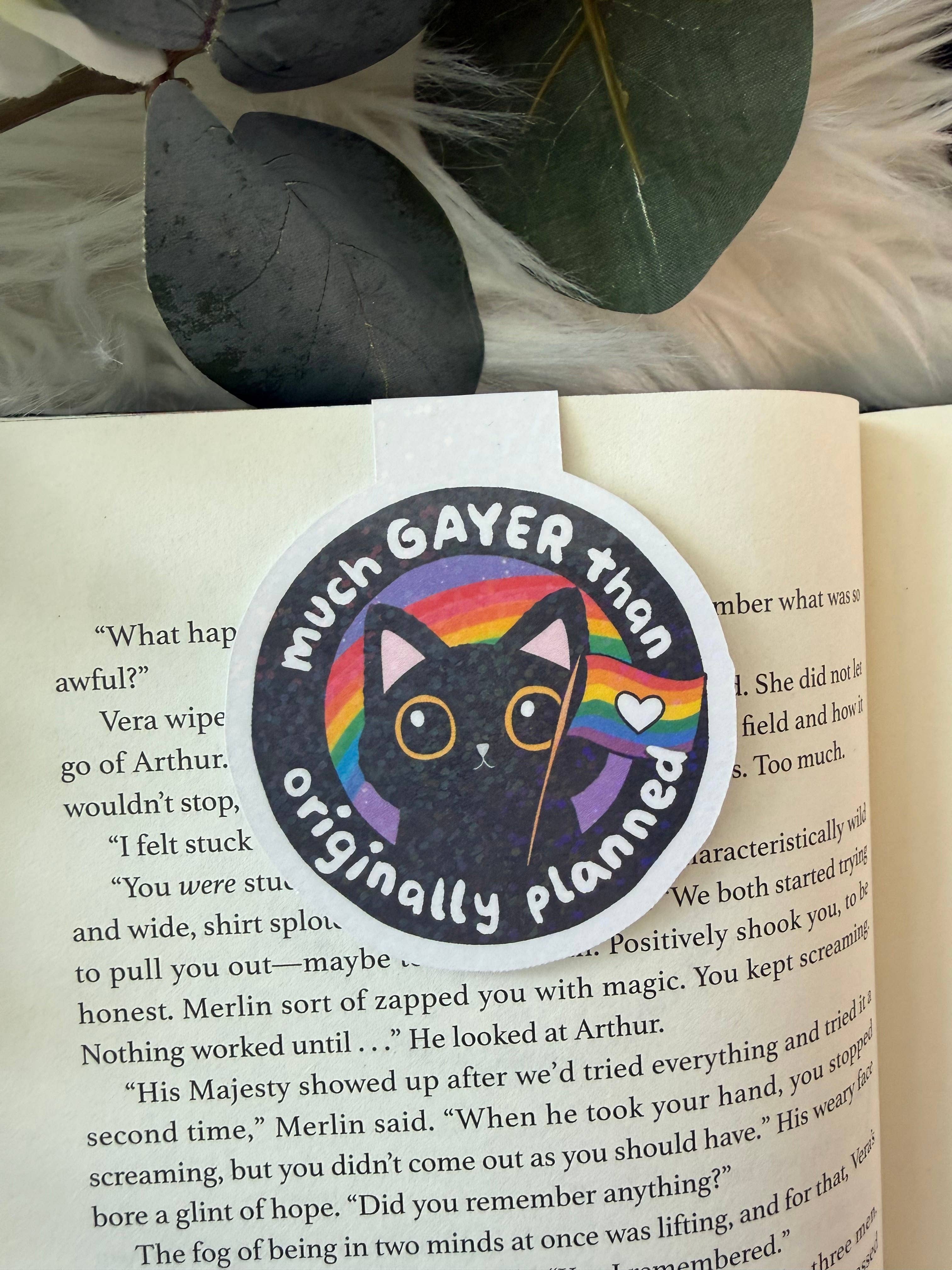 Than Originally Planned Magnetic Bookmark