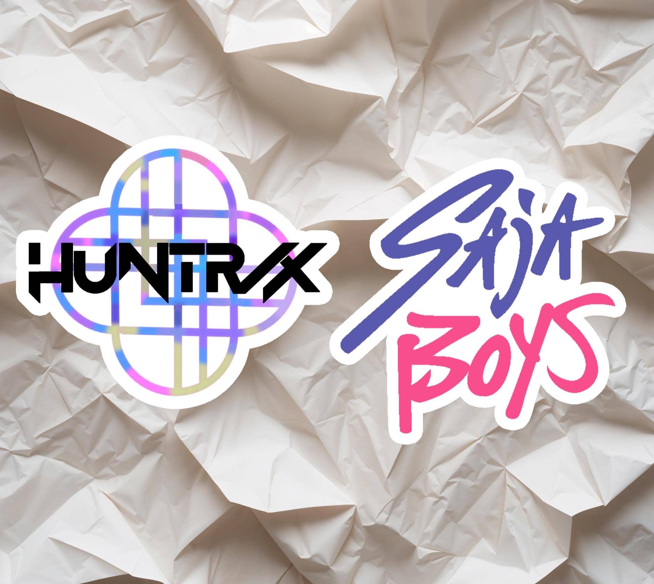 Hunter and Demon Boys Stickers