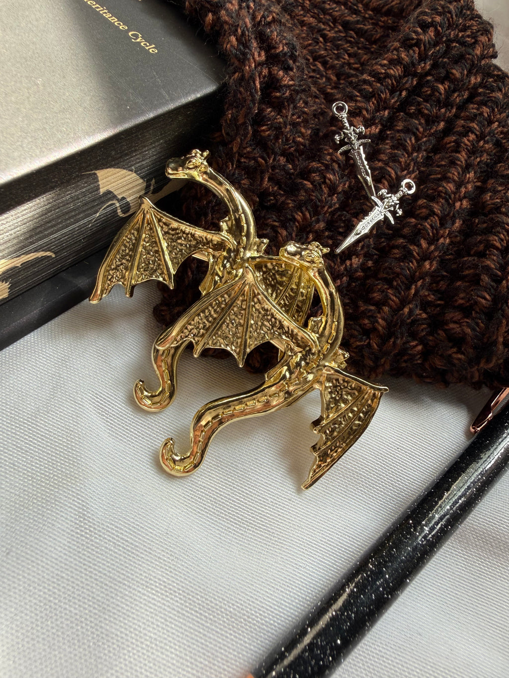Dragon Hair Clips (2pcs)