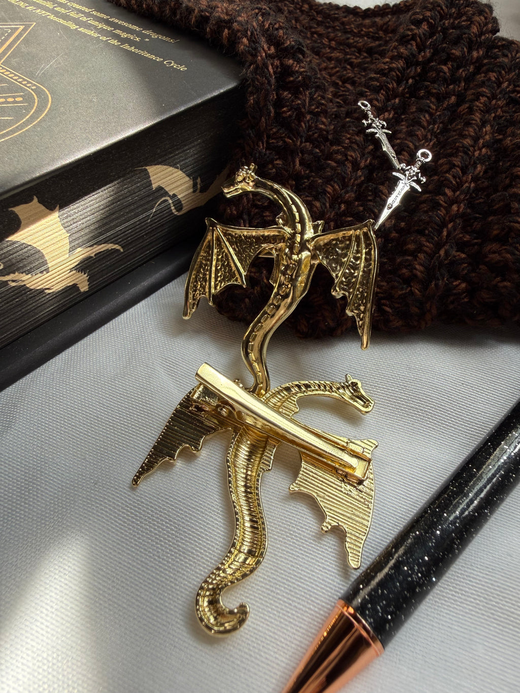 Dragon Hair Clips (2pcs)